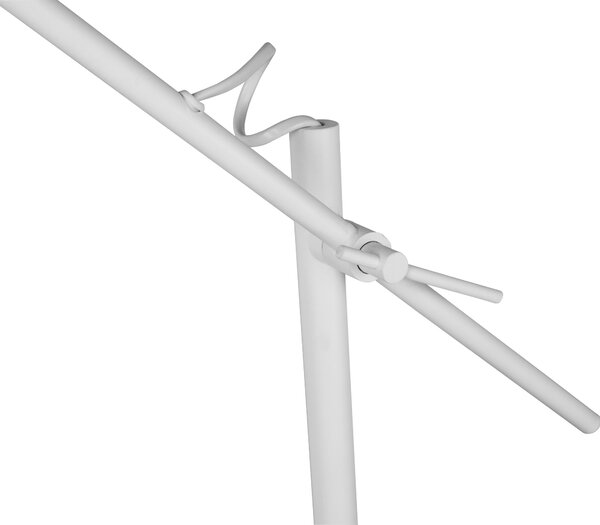 Piantana da Interno a Led in Metallo Bianco Opaco