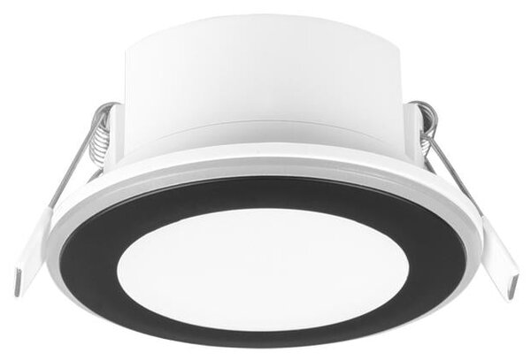 Faretto da Interno a led in Plastica Nero Opaco