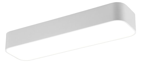 Plafoniera da Interno a led in Metallo Bianco Opaco
