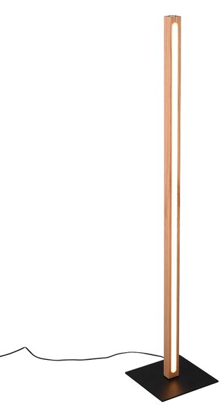 Piantana da Interno a led in Legno naturale Legno Naturale