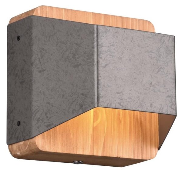 Applique da Interno a led in Metallo Nickel Anticato