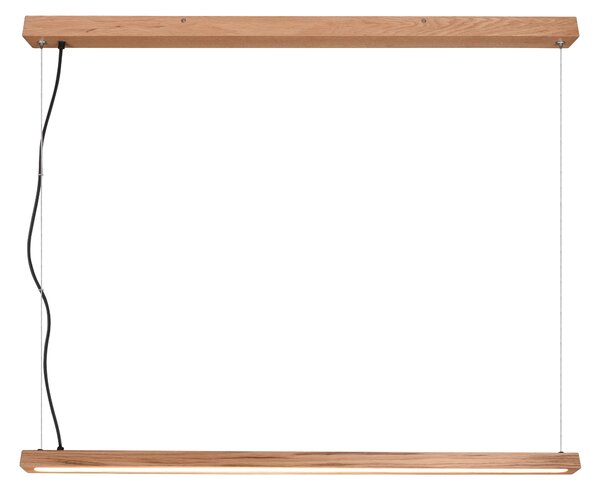 Lampada a Sospensione da Interno a led in Legno naturale Legno Naturale