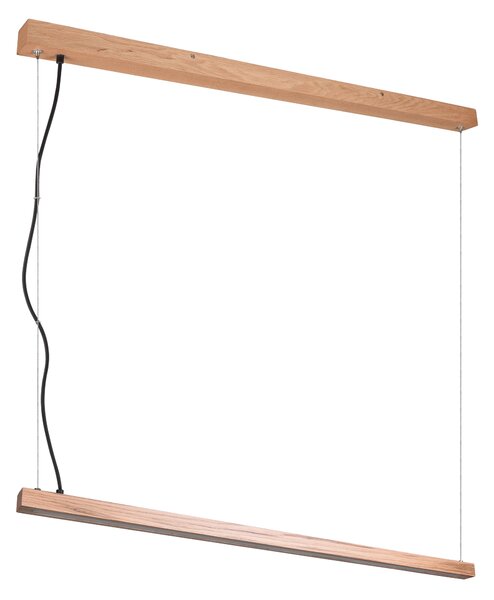 Lampada a Sospensione da Interno a led in Legno naturale Legno Naturale