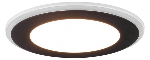 Faretto da Interno a led in Plastica Nero Opaco
