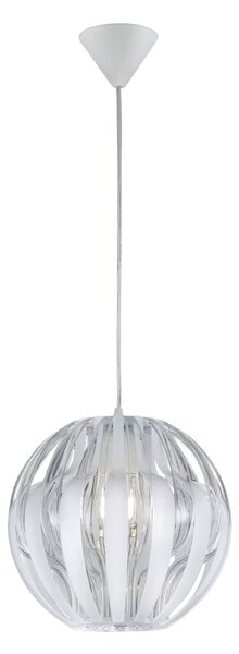Lampada a Sospensione da Interno E27 in Plastica Bianco