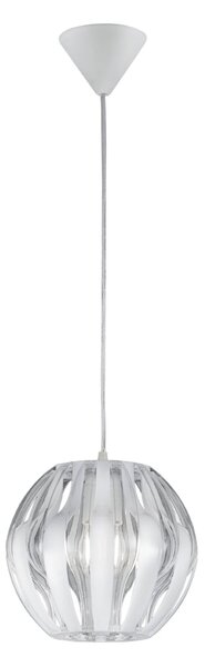 Lampada a Sospensione da Interno E27 in Plastica Bianco