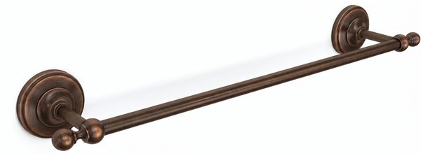 Porta Salviette piccolo da bidet cm 30 dimensioni 31x8,5xh8 cm BRITISH Stile Inglese Classico primo Novecento Acciaio FINITURA Bronzo Lucidato