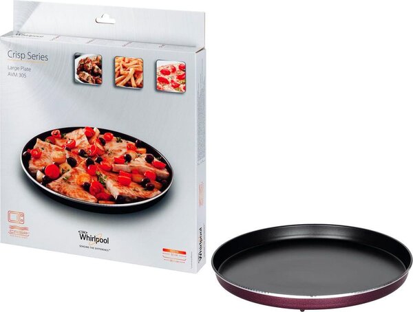 Whirlpool Accessorio Piatto Crisp diametro 30,5 cm per Microonde Whirlpool - AVM305