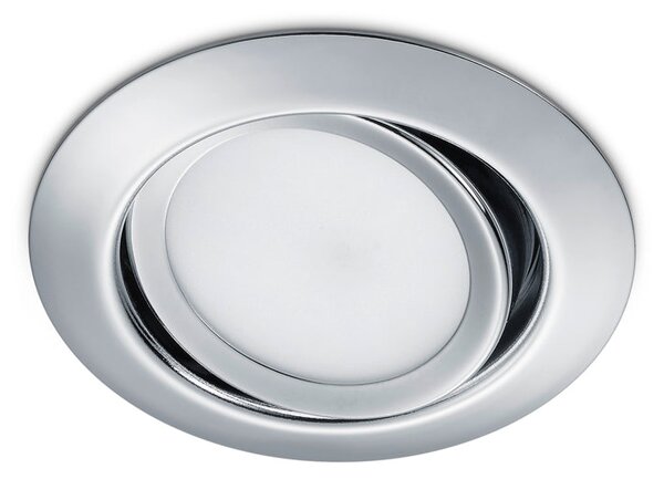 Illuminazione da Incasso da Interno a LED in Metallo Cromo
