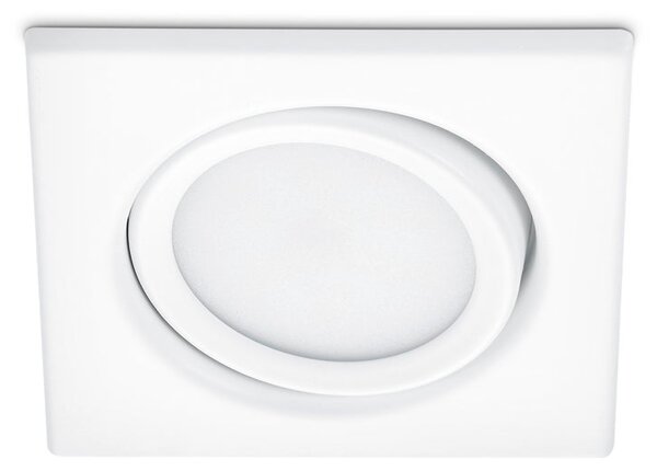 Illuminazione da Incasso da Interno a LED in Metallo Bianco Opaco