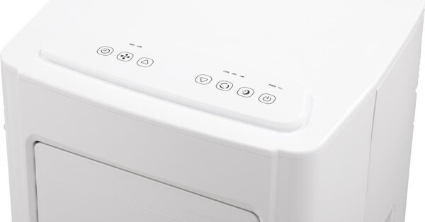 Diloc Condizionatore Portatile 9000 Btu/h Climatizzatore Inverter con Pompa di Calore Classe A Funzione Deumidificatore colore Bianco - D.IGLU9000FC