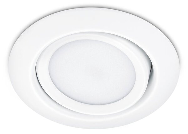 Illuminazione da Incasso da Interno a LED in Metallo Bianco Opaco