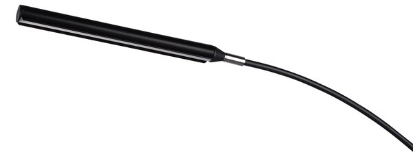 Piantana da Interno a LED in Metallo Nero Opaco