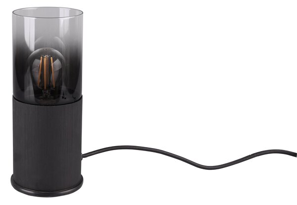 Lampada tavolo da Interno E27 in Metallo Nero Opaco