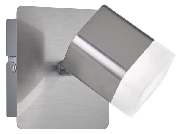 Faretto da Interno a LED in Metallo Nickel Opaco