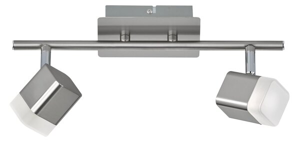 Faretto da Interno a LED in Metallo Nickel Opaco