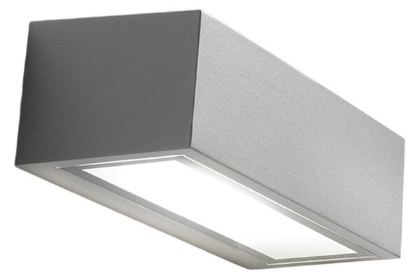 Applique moderno promoingross pathio e27 led ip54 alluminio vetro - Promoingross
