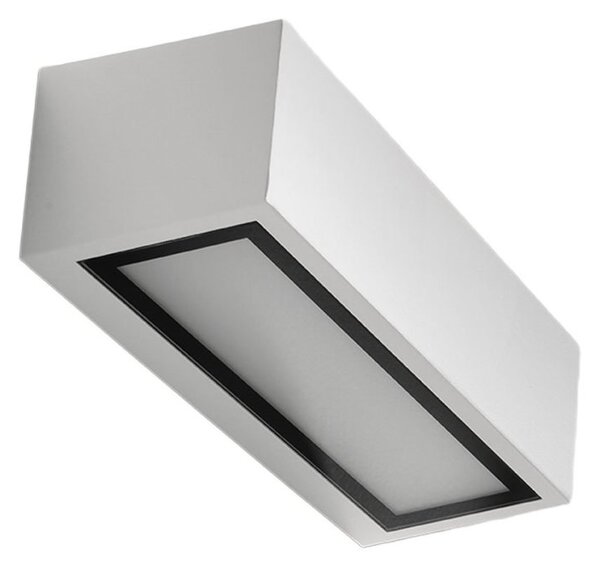 Applique moderno promoingross pathio e27 led ip54 alluminio vetro - Promoingross