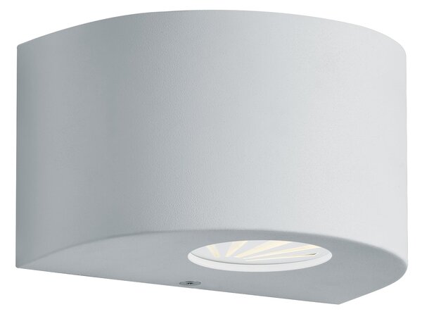 Applique da Esterno a LED in Plastica Bianco Opaco