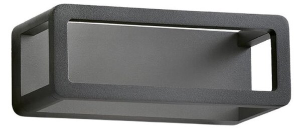 Applique moderno promoingross shell r23 led ip65 alluminio metacrilato - Promoingross