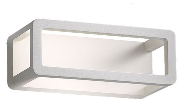 Applique moderno promoingross shell r23 led ip65 alluminio metacrilato - Promoingross