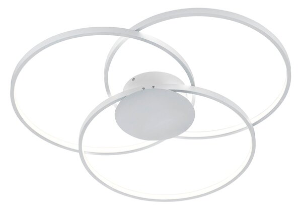 Plafoniera da Interno a LED in Alluminio Bianco Opaco