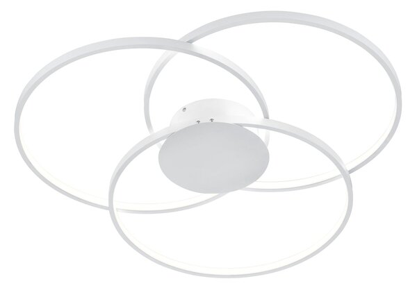 Plafoniera da Interno a LED in Alluminio Bianco Opaco