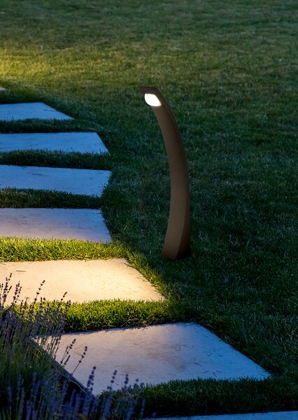Palo da Esterno a LED in Pressofusione di alluminio Antracite