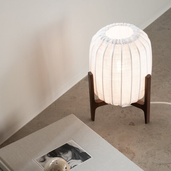 Lampade da tavolo Watt & Veke, Prisma, dimmerabile, Legno, Soggiorno, Legno, Design