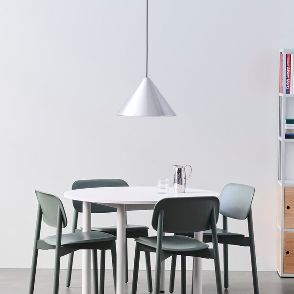 Lampada a sospensione HAY, Compass, Metallizzato, Soggiorno, Alluminio, Design