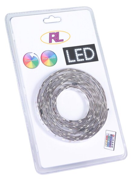 Stricia luminosa da Interno a LED in Plastica Bianco