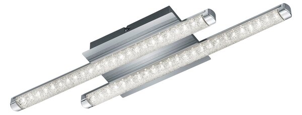 Plafoniera da Interno a LED in Metallo Cromo