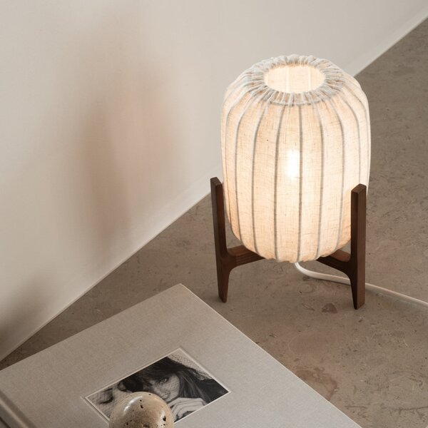 Lampade da tavolo Watt & Veke, Prisma, dimmerabile, Legno, Soggiorno, Legno, Design
