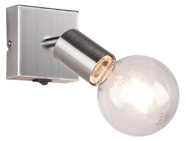 Spot da Interno in Metallo Nickel Opaco