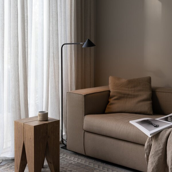 Lampada da terra Watt & Veke, Kuro, dimmerabile, Nero, Soggiorno, Metallo, Design
