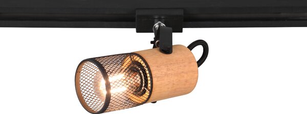 Lampada a Sospensione da Interno E14 in Metallo Nero Opaco