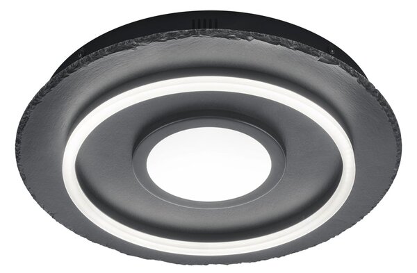 Plafoniera da Interno a led in Ardesia Nero