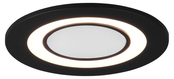 Faretto da Interno a led in Plastica Nero Opaco