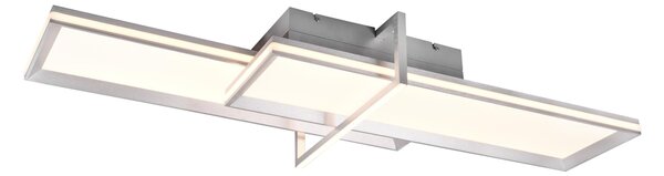 Plafoniera da Interno a led in Metallo Alluminio Spazzolato