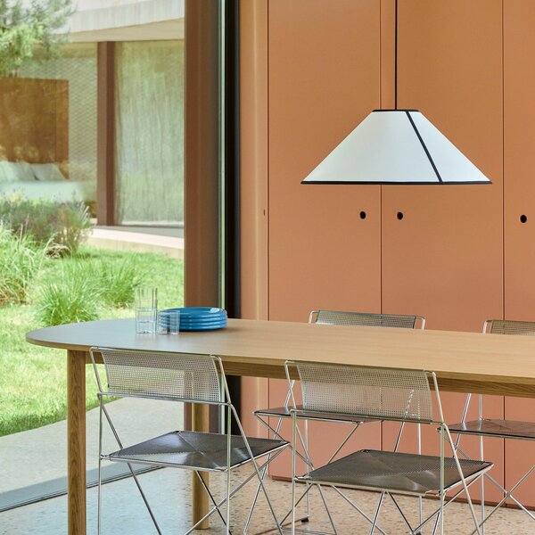 Lampada a sospensione HAY, Ava, Bianco, Soggiorno, Plastica, Design