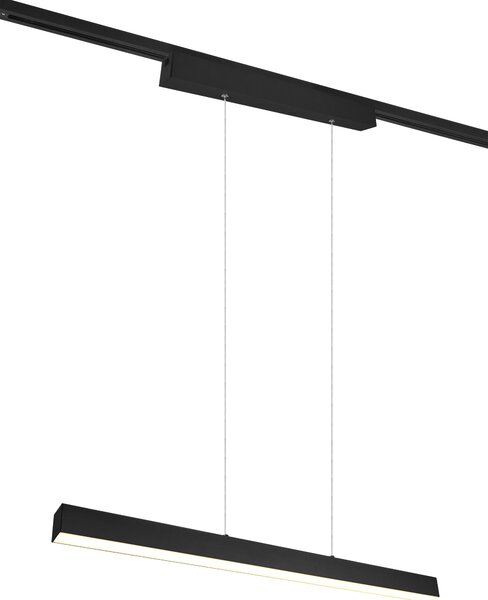 Lampada a Sospensione da Interno a led in Metallo Nero Opaco