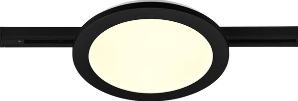 Plafoniera da Interno a led in Plastica Nero Opaco
