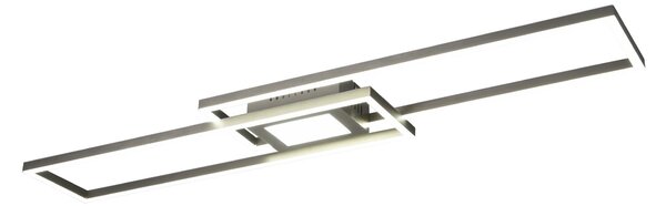 Plafoniera da Interno a led in Metallo Nickel Opaco