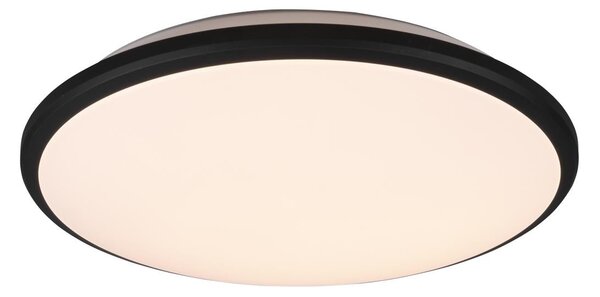Plafoniera da Interno a LED in Plastica Nero Opaco