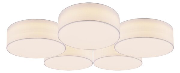 Plafoniera da Interno E27 in Metallo Bianco