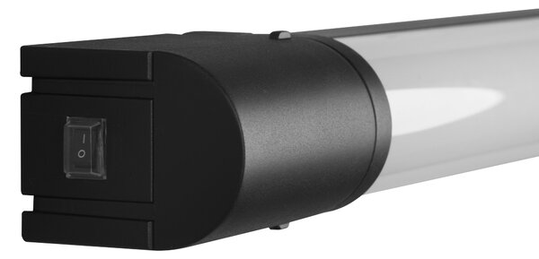 Applique da Interno a LED in Plastica Nero Opaco