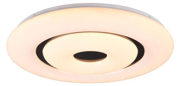 Plafoniera da Interno a LED in Plastica Bianco