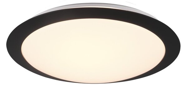 Plafoniera da Interno a LED in Plastica Nero Opaco