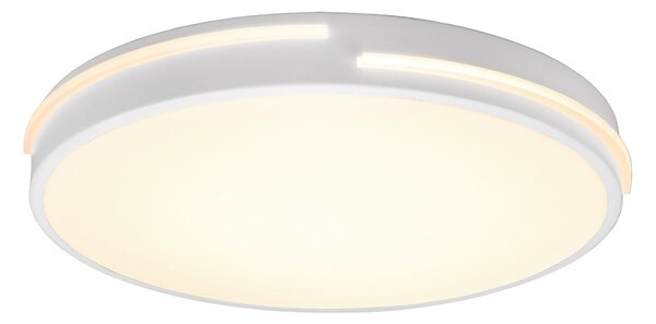 Plafoniera da Interno a LED in Metallo Bianco Opaco