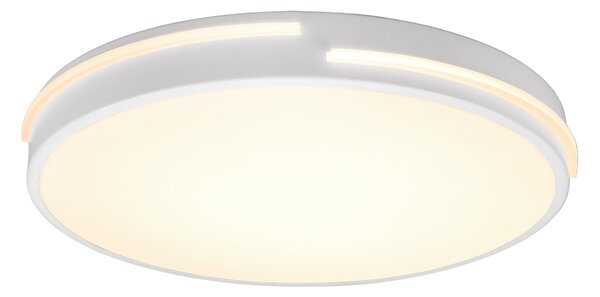 Plafoniera da Interno a LED in Metallo Bianco Opaco